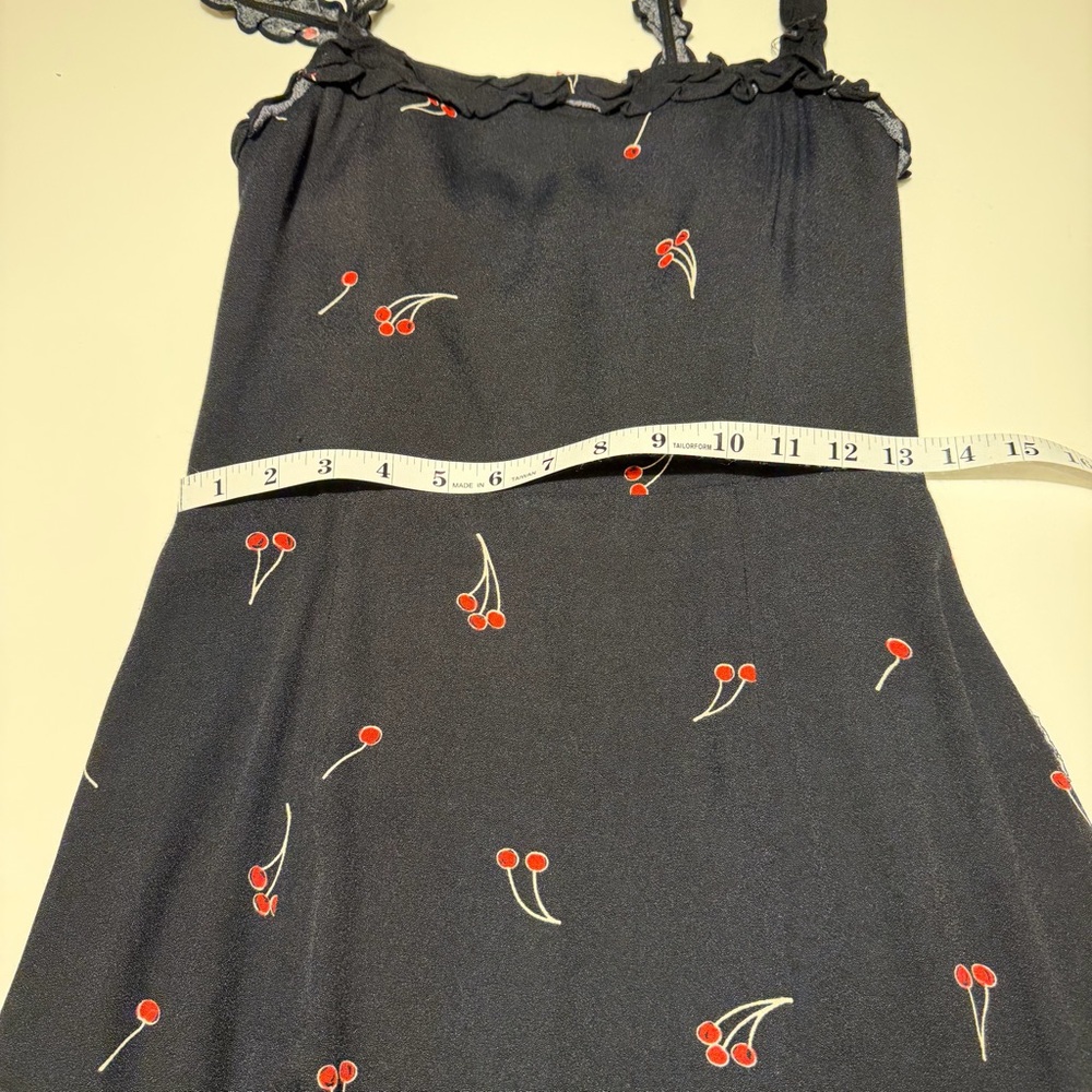 Reformation Arielle Cherry Dress - Picture 10 of 13